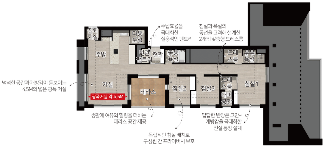 84㎡PA 평면도